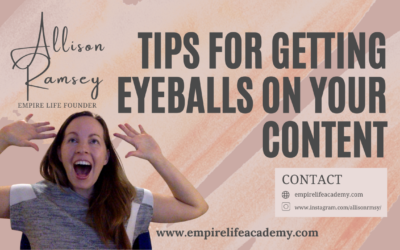 Tips For Getting Eyeballs On Your Content