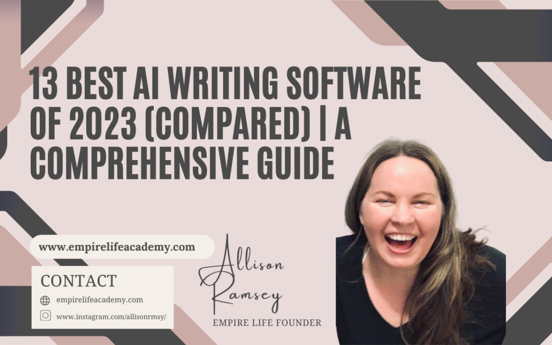 13 Best AI Writing Software of 2023 (Compared) | A Comprehensive Guide